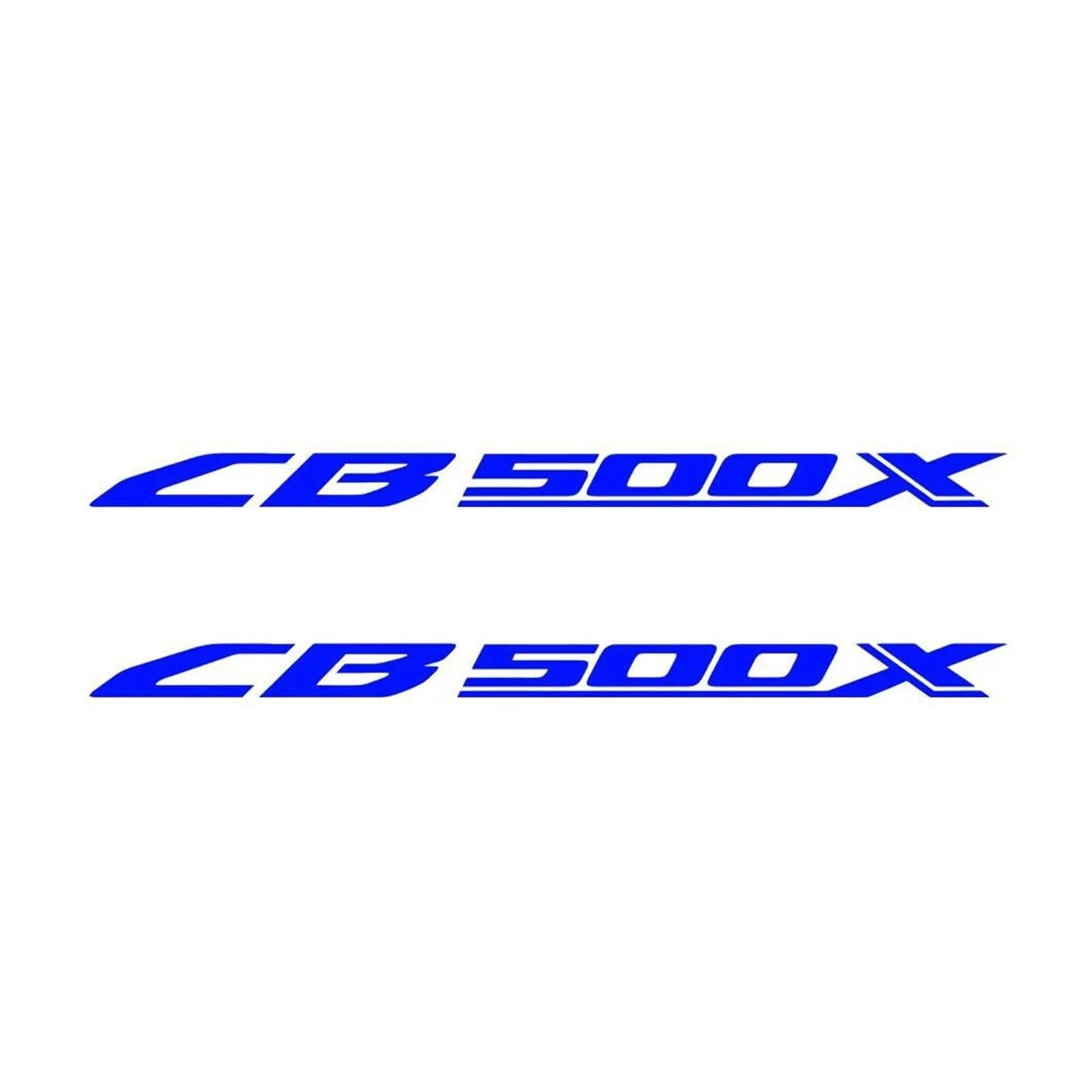 Motorcycle Glow Stickers Decal CB 500X 2023 for CB500X CB500 500 X(Blue,2cm*8cm)