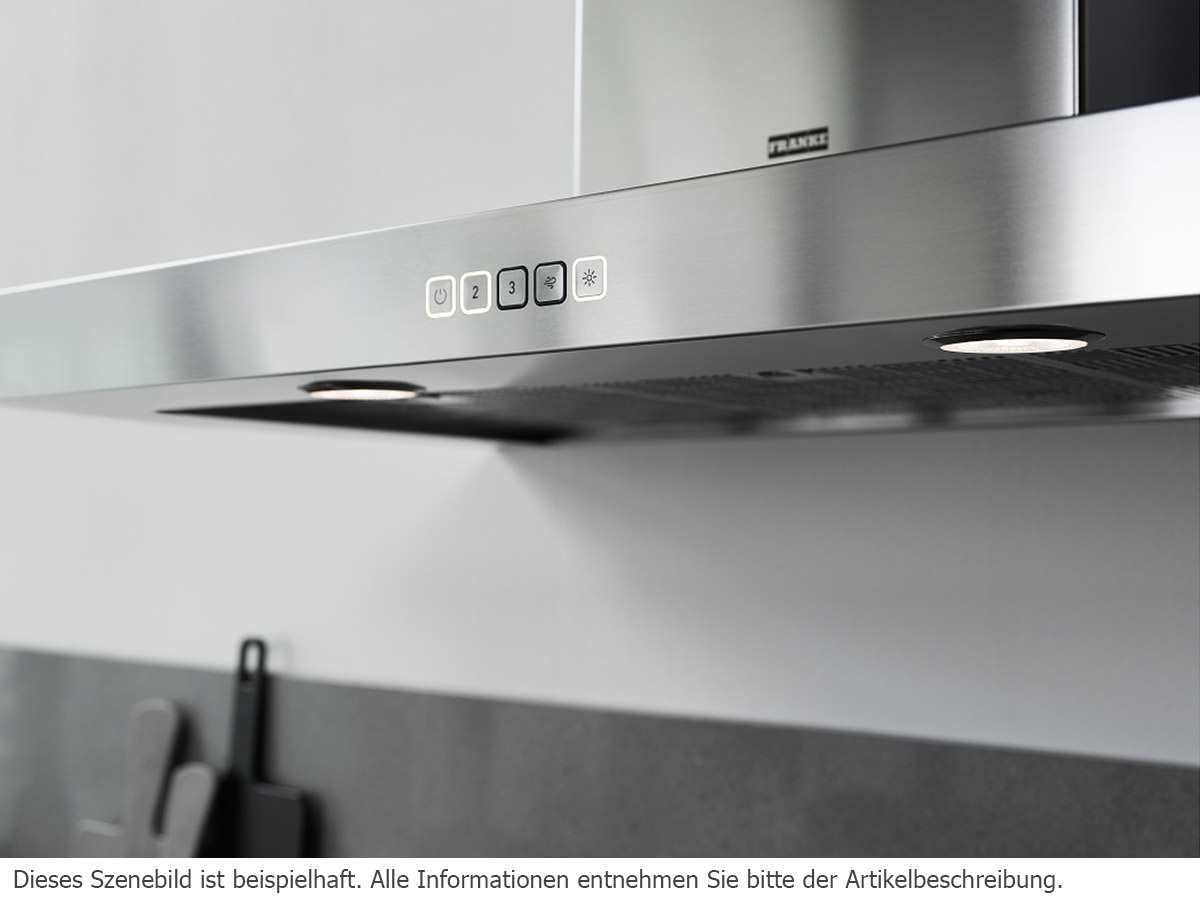 FRANKE Tale 1215 W XS - Campana extractora de pared (acero inoxidable, 120 cm)