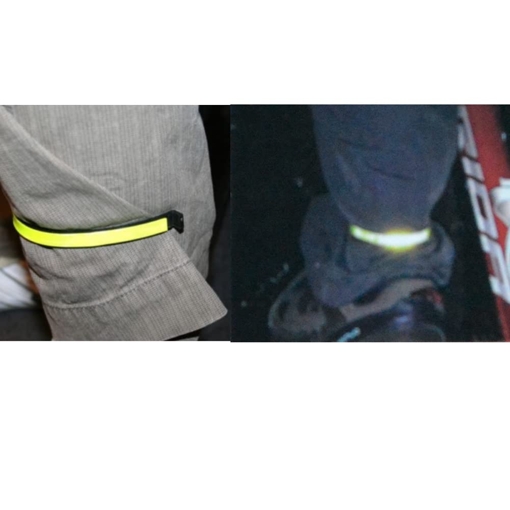 bici clip per pantaloni riflettente morsetto metallo Acciaio
