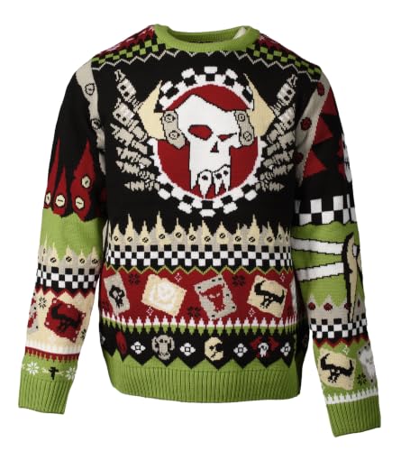 Image of Warhammer 40,000 Ork Christmas Jumper Gift for Men or Women (Size: 4XL)