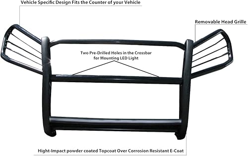 Miniatura 8 de Cepillo de rejilla de caballo negro modular negro compatible con Toyota RAV4-17A093902MA 2006-2018