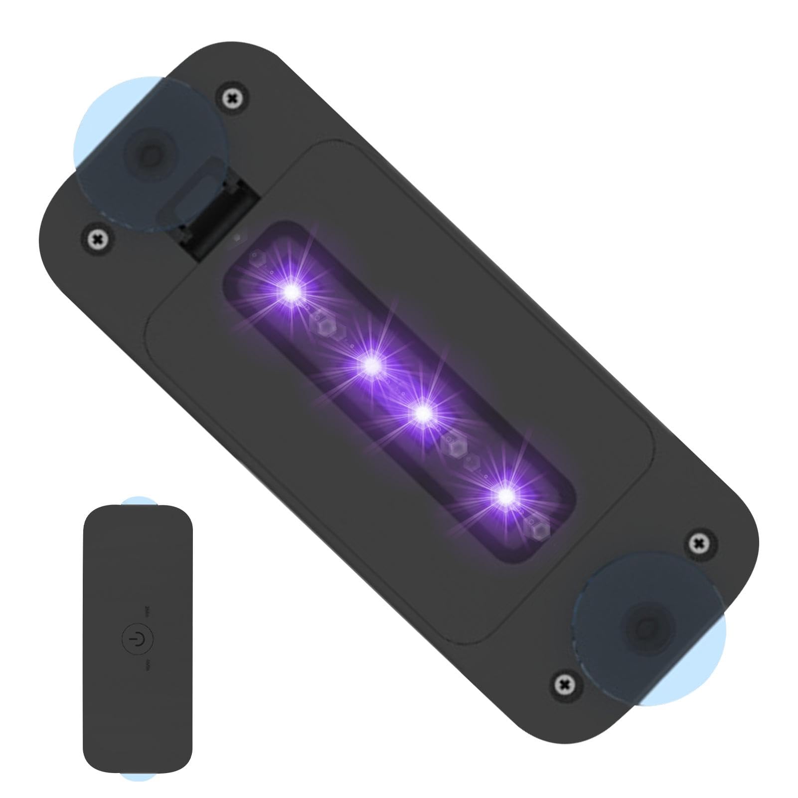 Kit Résine Réparation + Lampe UV Pour Vitre Verre Fissuré Rayé Éclat Pare- Brise