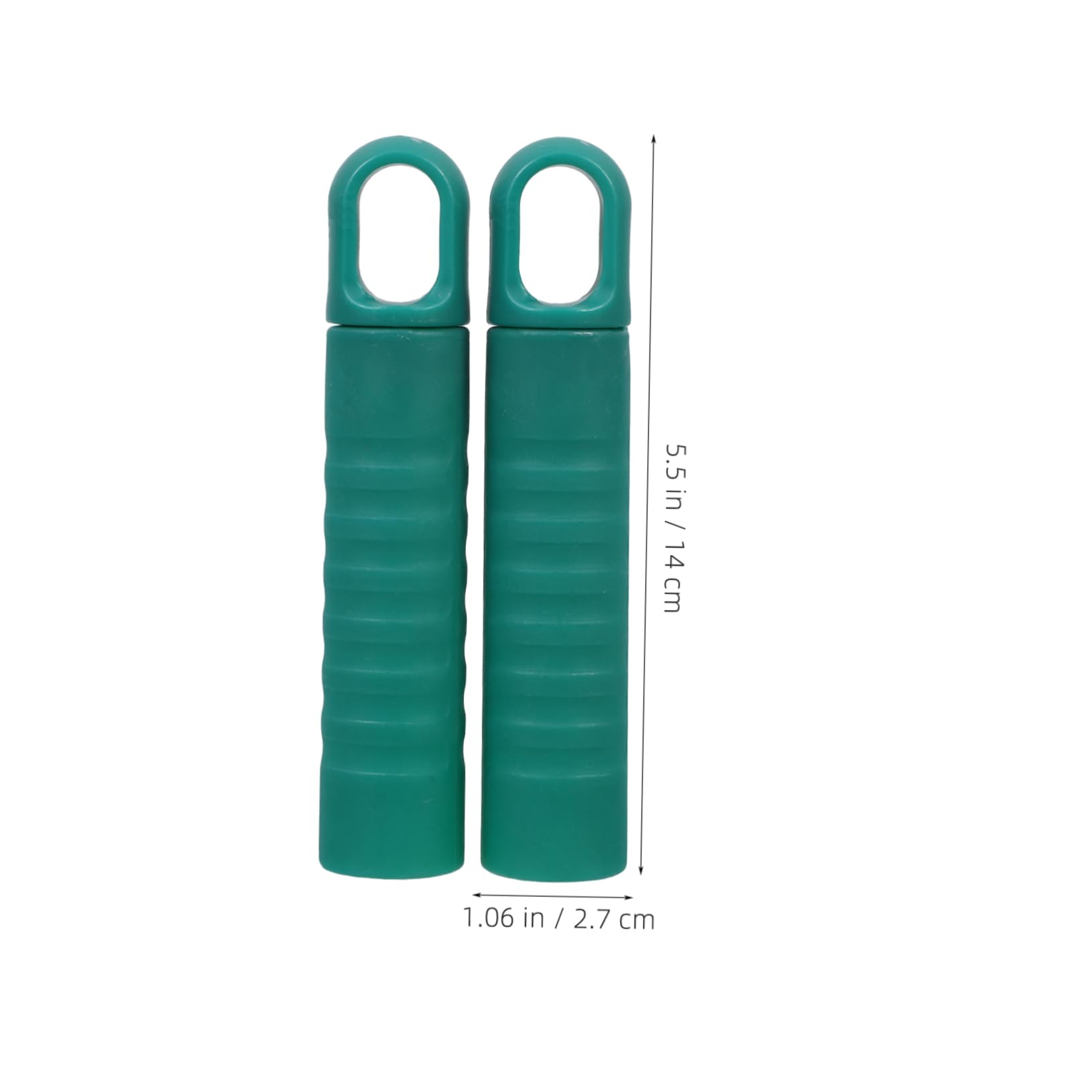 COLLBATH 2pcs Ergonomic Mop Handle Grip with Hanging Comfortable Replacement for Broom Rods and Mop Poles for Sweeping and Mopping Hardwood Floors Space Saving Cleaning Accessories