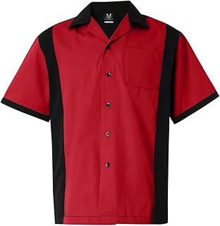 Hilton HP2243 - Cruiser Bowling Shirt Red