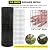 forimo 24'' x 50' 1/4inch Hardware Cloth 23 Gauge Black Vinyl Coated Welded Fence Mesh for Home and Garden Fence and Home