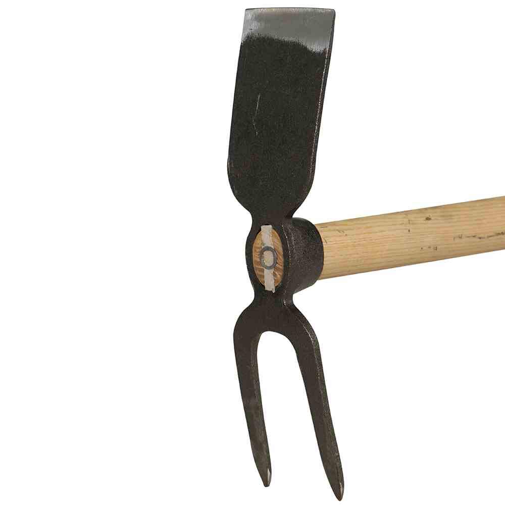 SIENA GARDEN - Zappa da Giardino a 2 Denti, con Manico in Legno di Frassino, 135 cm, FSC 100%