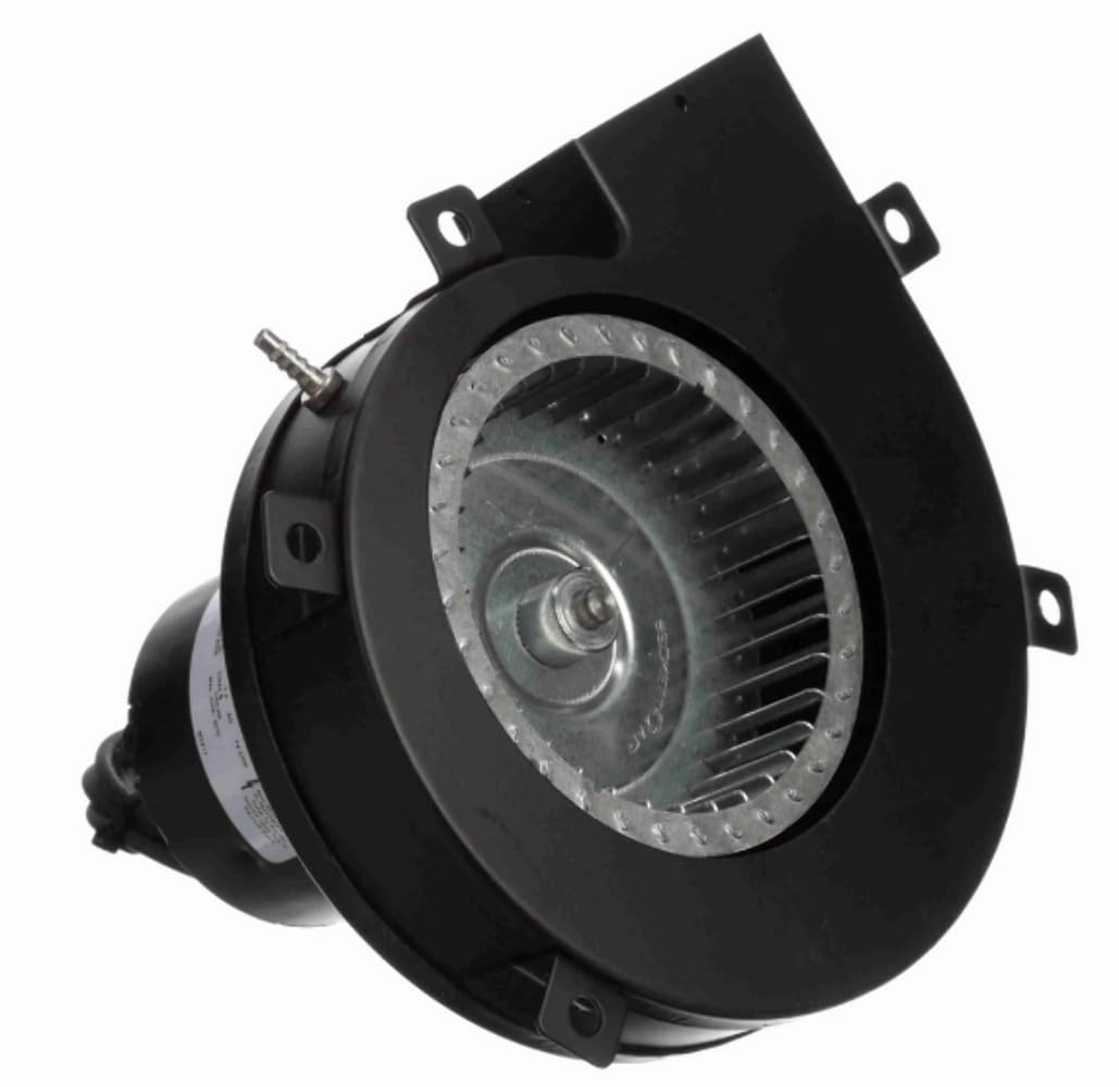 A079, Rectangular Outlet Shaded Pole OEM Replacement Draft Inducer Blower, 115 Volts, Flange: No