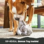 Barkbox Super Chewer Tough Dog Chew Toys for Aggressive Chewers, Plush 2 Toys in 1 (Hare Raiser - Large) - Image 5