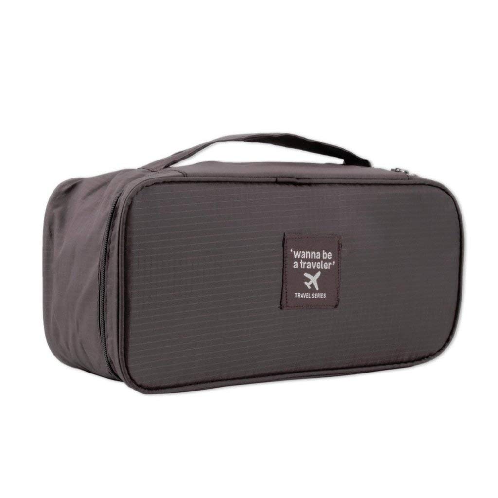 BUCKLE UP Travel Pouch Undergarment Pouch - Grey
