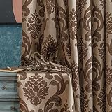 NAPEARL Damask Curtains
