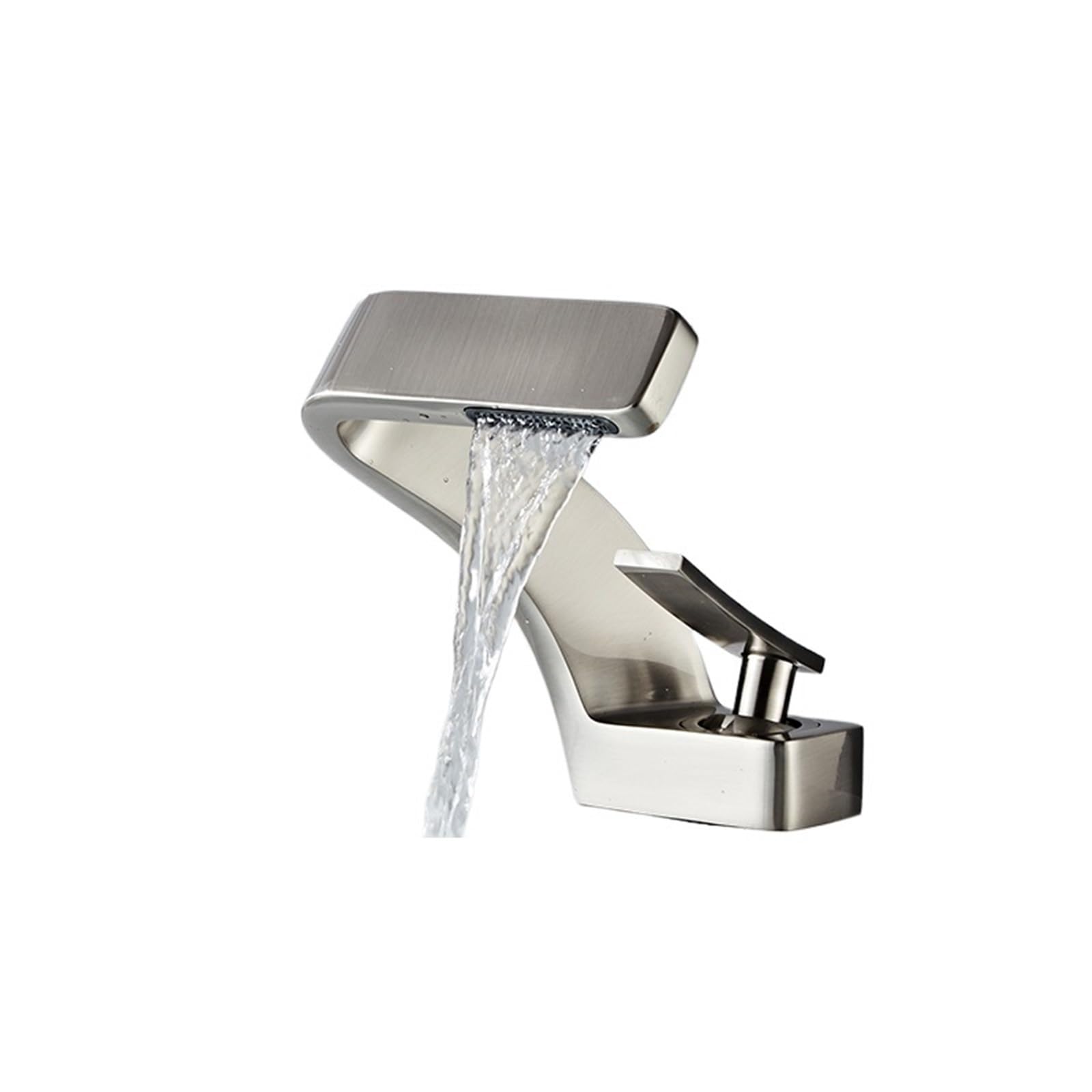 Lyvqzpwlr Color-8 Bathroom Basin Pillar Taps, Multicolor Basin Faucet Deck Mounted Hot Cold Water Bathroom Mixer Tap(Color-8)