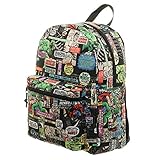 Marvel Comic Print Backpack Assorted Designs