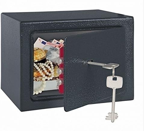 Rottner Home Star 1 Furniture Safe Security Safe Small Fire Protection Key Lock Anthracite
