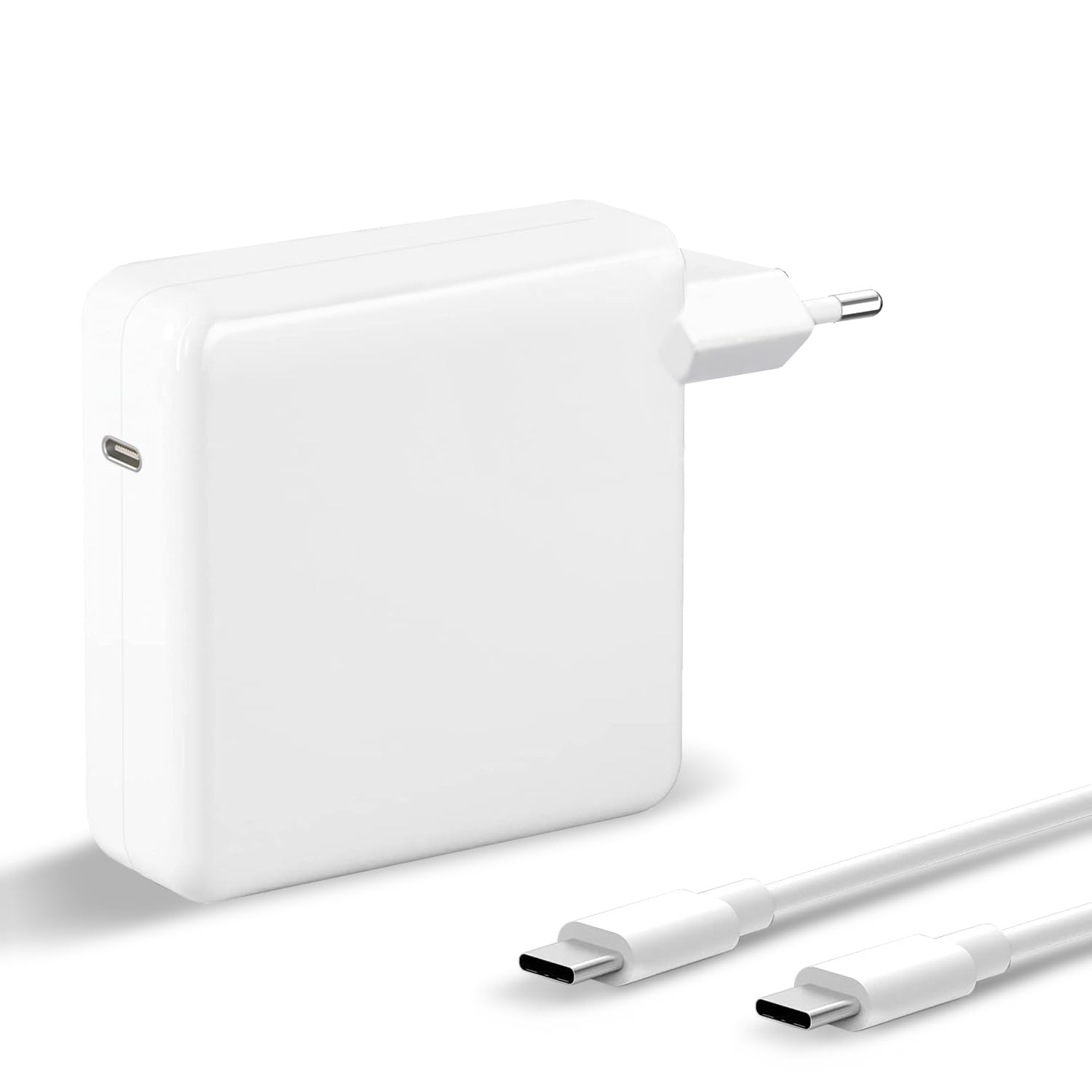 Caricatore USB C Tipo C 100W Alimentatore per Mac Book Air Mac Book Pro 13 14 15 16 pollici 2024 2023 2022 2021 2020, M1 M2 M3 Mac Laptop, iPad, Caricabatterie Rapido