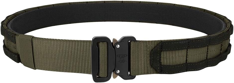 KRYDEX Quick Release Rigger MOLLE Belt 1.75 Inch Inner & Outer Tactical Heavy Duty Belt