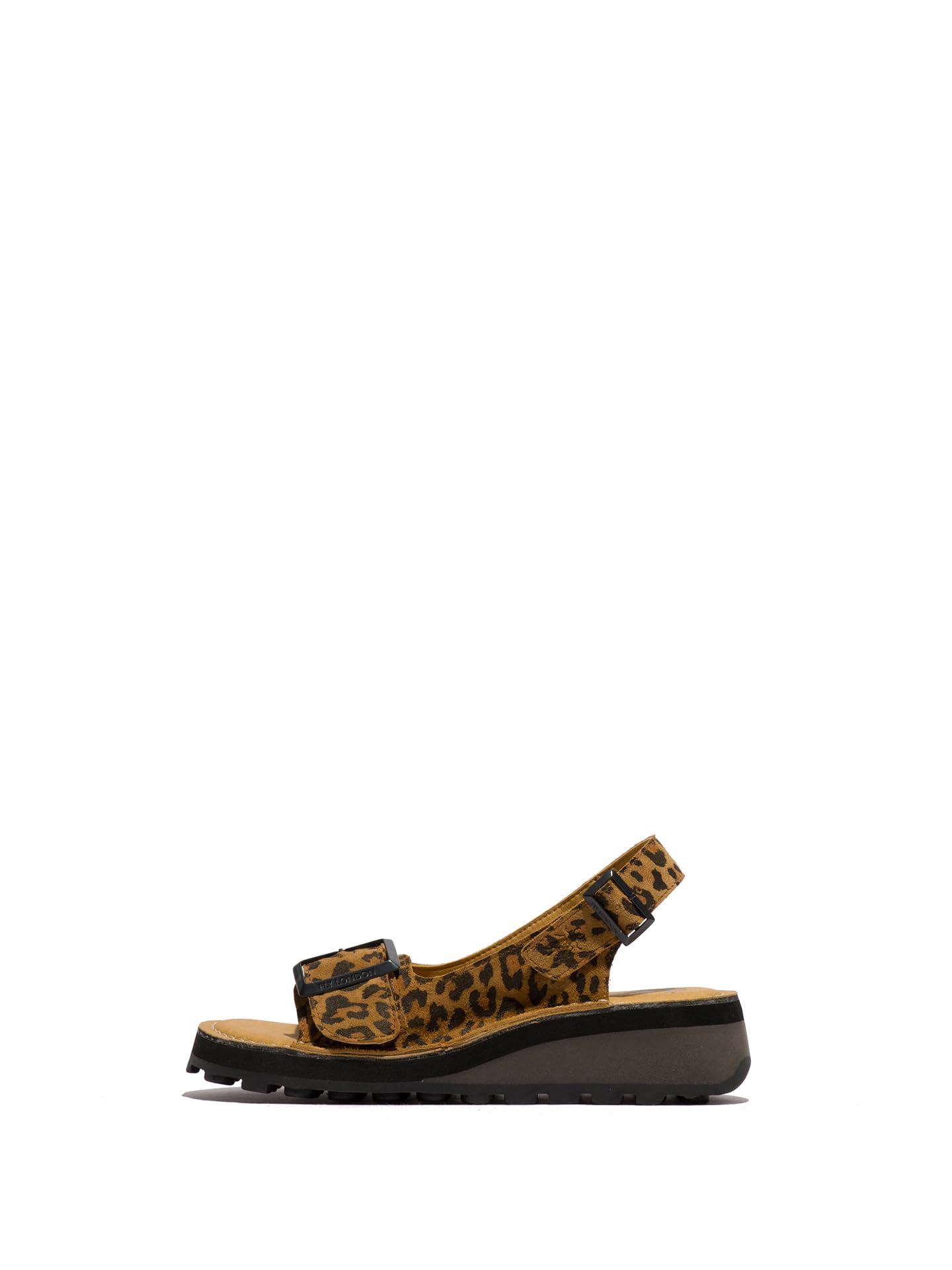 Fly London Women's HUIX560FLY Sandal, Tan, 4 UK