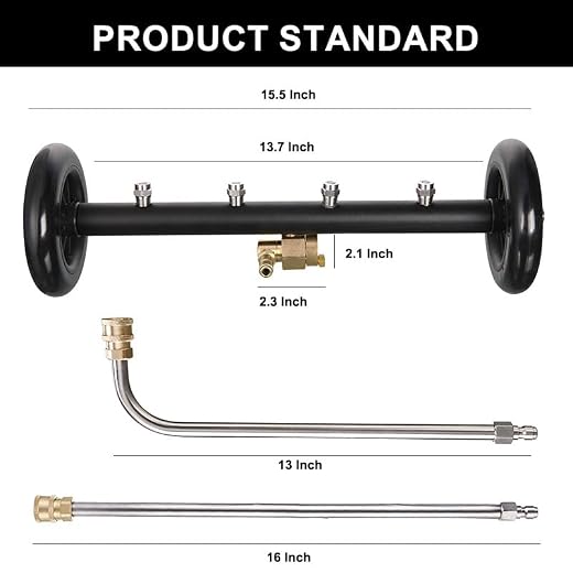 16 Inch Dual-Function Undercarriage Pressure Washer