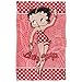 Trevco Betty Boop Paisley & Polka Dots Silky Touch Super Soft Throw Blanket 36