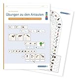 Übungen zu den Anlauten - Lernheft: Mein Sternchenheft - Schülerarbeitsheft für die 1. Klasse mit Artikelkennzeichnung und herausnehmbarer ... mit herausnehmbarer Anlauttabelle