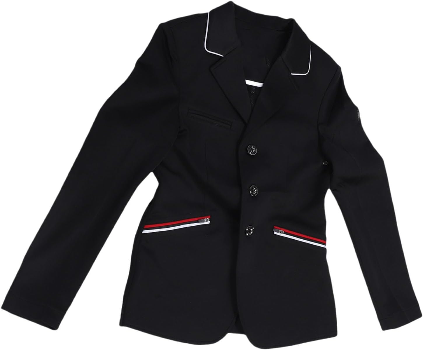 RiToEasysports Equestrian coat, stylish minimalist design for training competition and everyday riding, breathable lightweight cotton blend fabric, with gender neutral design, for men women and (160)