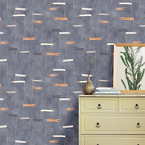 Image of Grey Texture Self Adhesive Wallpaper Peel & Stick, Waterproof, Scratch Resistant 41cm x 244cm