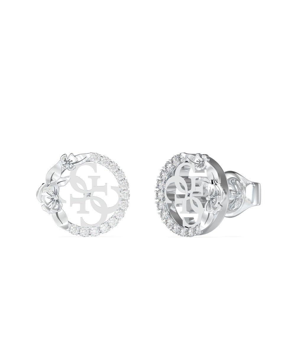 PENDIENTE GUESS - 4LOVE Color: Plata