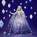Disney Princess Style Series Holiday Elsa Doll, Fashion Doll Accessories, Collector Toy for Kids 6 and Up, White