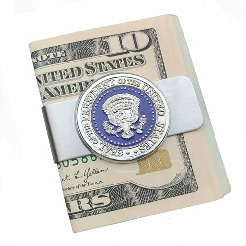 Men's Slim Money Clip Stainless Steel Credit Card Holder Pocket Cash Wallet (silvery)2