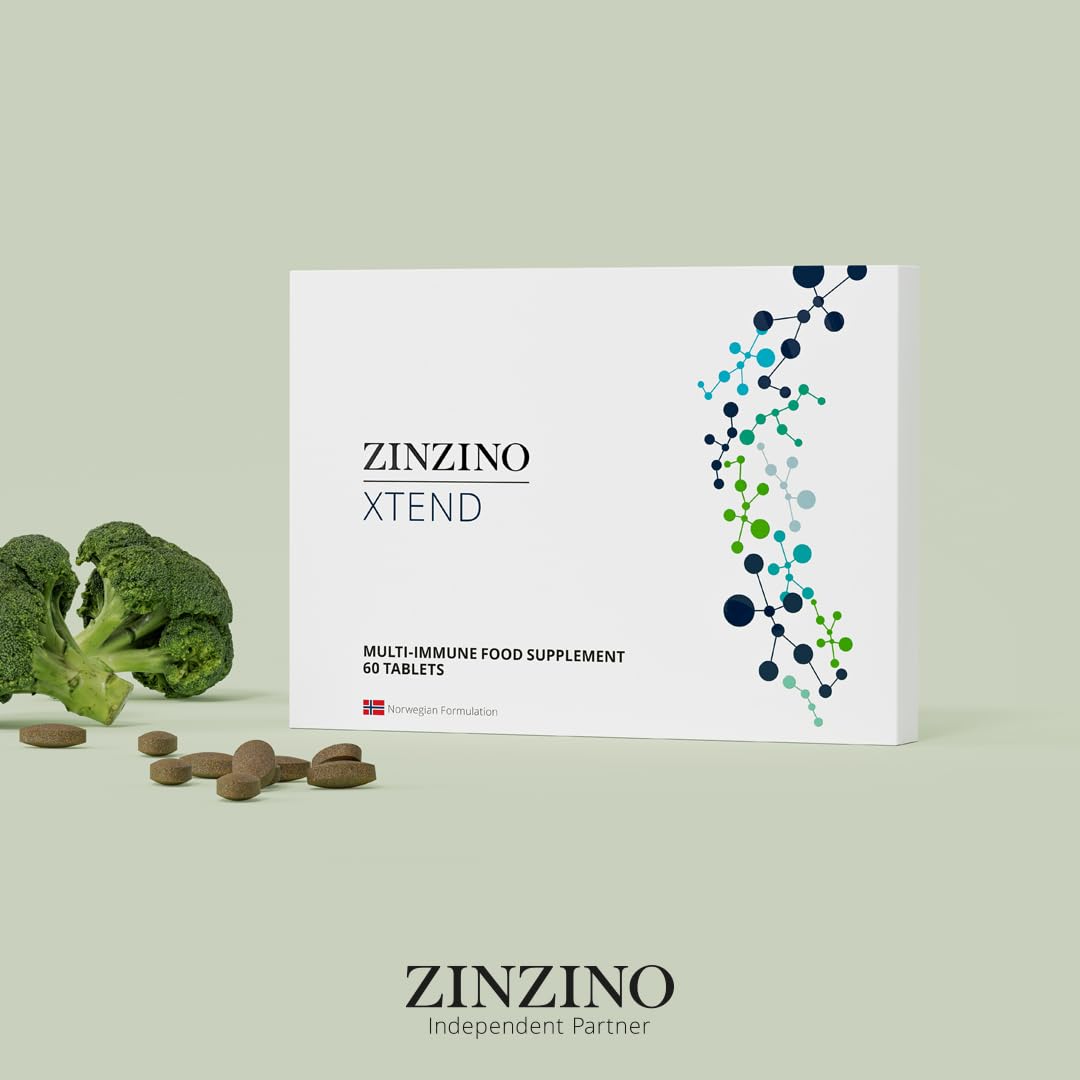 ZinZino Xtend Multivitamina: 23 Vitaminas y Minerales, 60 Tabletas