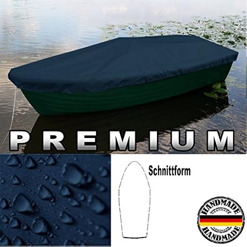 Holi Europe Premium Boot Persenning - Anka, Ruderboot, Schlauchboot, Angelboot & Co Bootsplane extrem reißfest (Dunkelblau, 400 cm x 150 cm) Cover