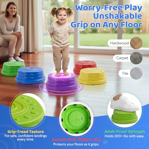 31% Off Light Up Stepping Stones for Kids with 3 Game Modes - Image 5