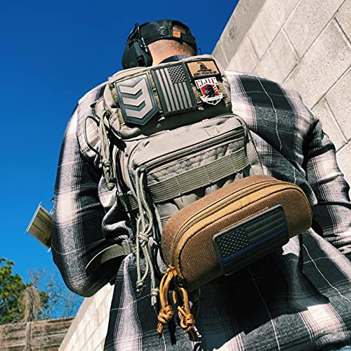 Wynex Tactical Molle Glasses Pouch, Tactical Eyeglasses Hard Case Shockproof Sunglasses Carrying Case Protective Box #TOP7