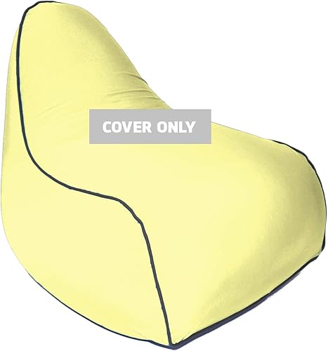 Miniatura 3 de Yogibo Zoola - Funda de repuesto para puf para exteriores, resistente al agua, extraíble, lavable, cítricos