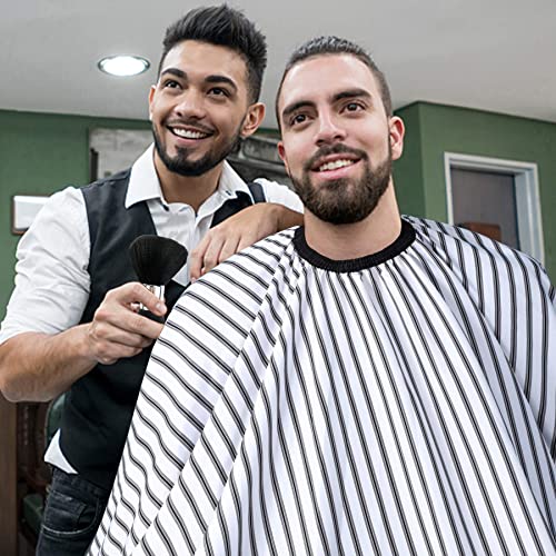 Image of FEBSNOW Barber Cape Professional Hair Cutting Cape with Neck Duster Brush