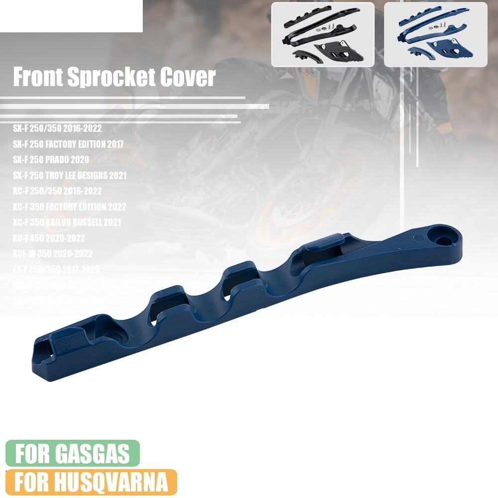 Zestaw Suwaków Łańcucha Motocyklowego Osłona Prowadnicy Pasuje Do Husqvarna SX SXF XC XCF XCFW EXC 125 250 350 300 450 Ochraniacz łańcucha Osłona łańcucha