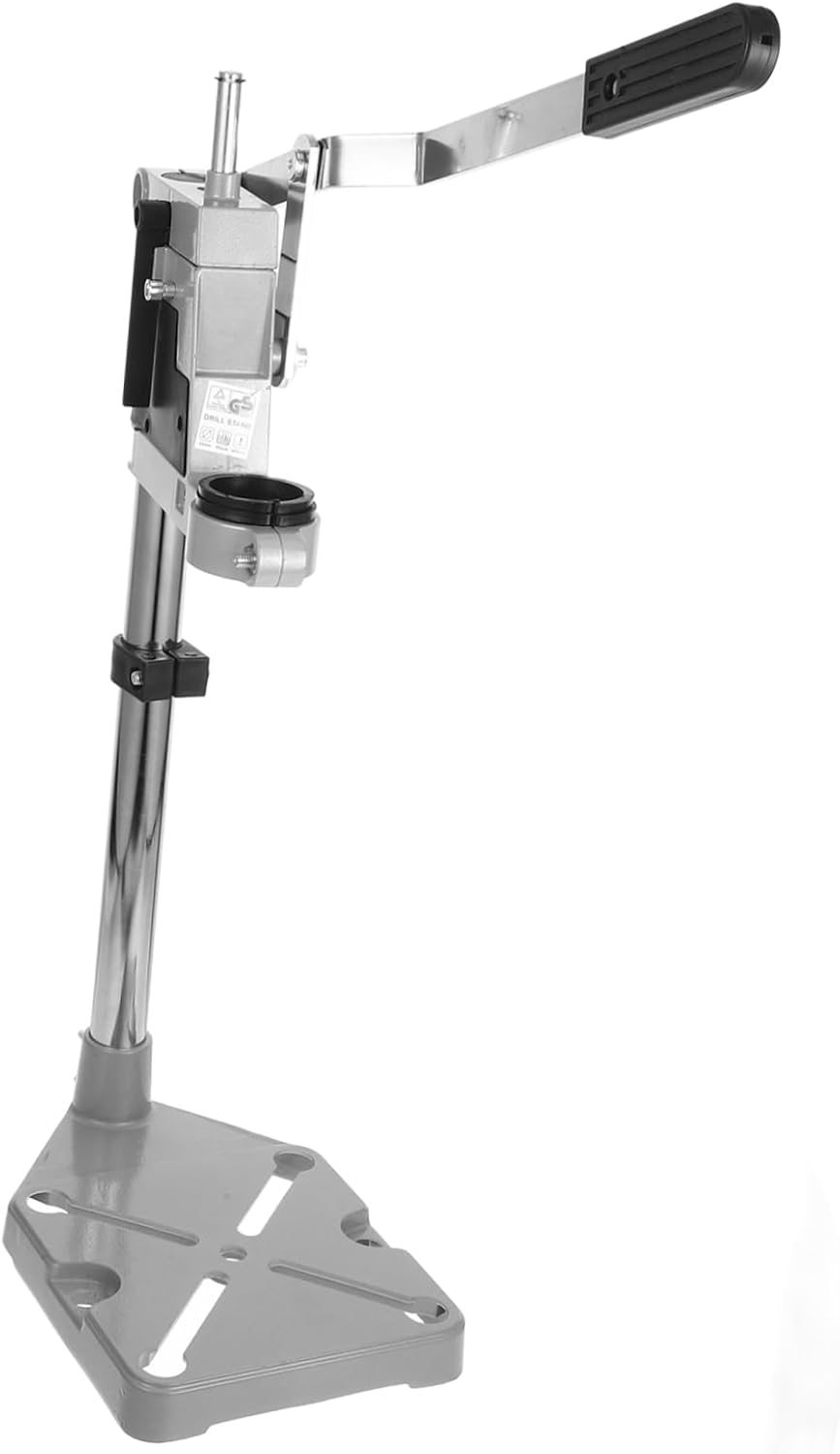 Multifunctional Electric Drill Press Stand Height Cast Base and Spindle for Accurate Drilling and Repair Tasks