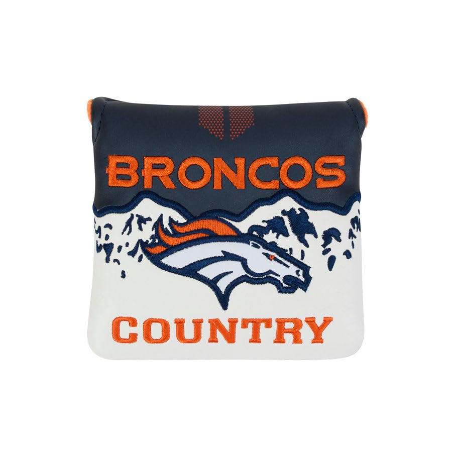 TaylorMade Golf Denver Broncos Mallet Putter Headcover