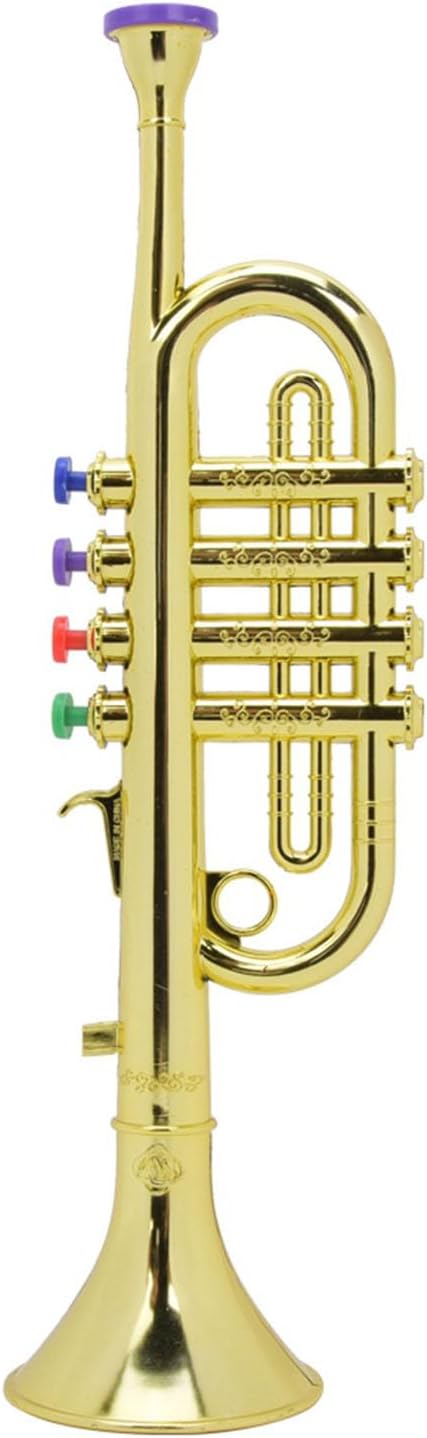 Yinhing Toy Saxophone, Saxaboom Preschool Music Toy Trumpet Music Toy Toy Trumpet Wind Instrument