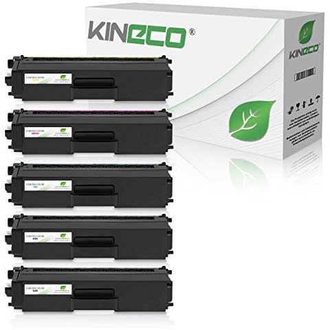 Kineco 5X XL Toner ersetzt TN421 TN423 2X bk 1x CMY Multipack Cover