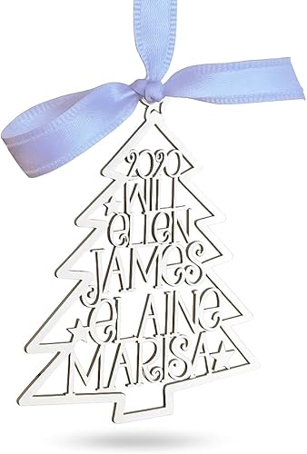 Personalized Graduation Gift Class of 2024 Custom Christmas Name Ornament College University High School Grad Graduating Senior Xmas Gift for