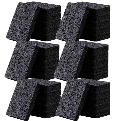 Image of 36 - Pack Non-Scratch Scrub Sponges - Sponges for Dishes and Washing Dishes, Cleaning Sponges for Kitchen Home and More（Black）