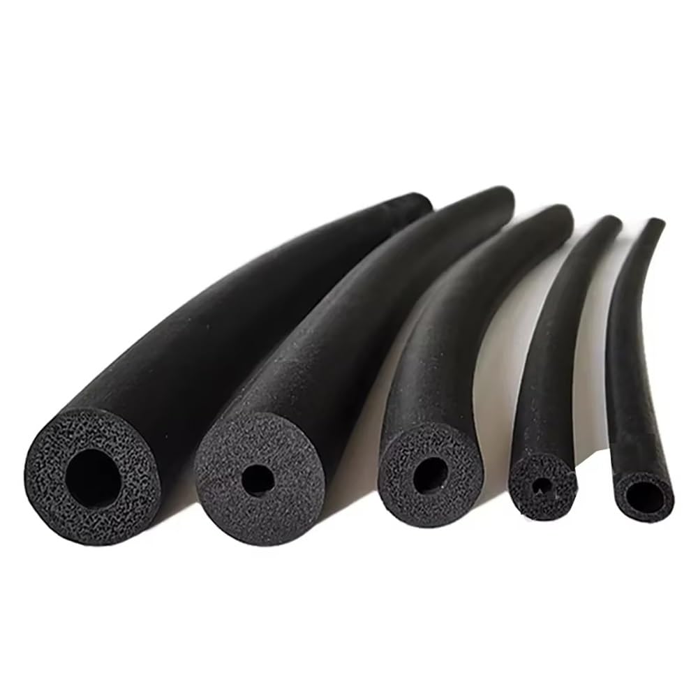 Tubo de espuma aislante, Funda de esponja aislamiento térmico impermeable 1,9 M for tuberías automotrices y PPR varios tamaños(13x20mm)
