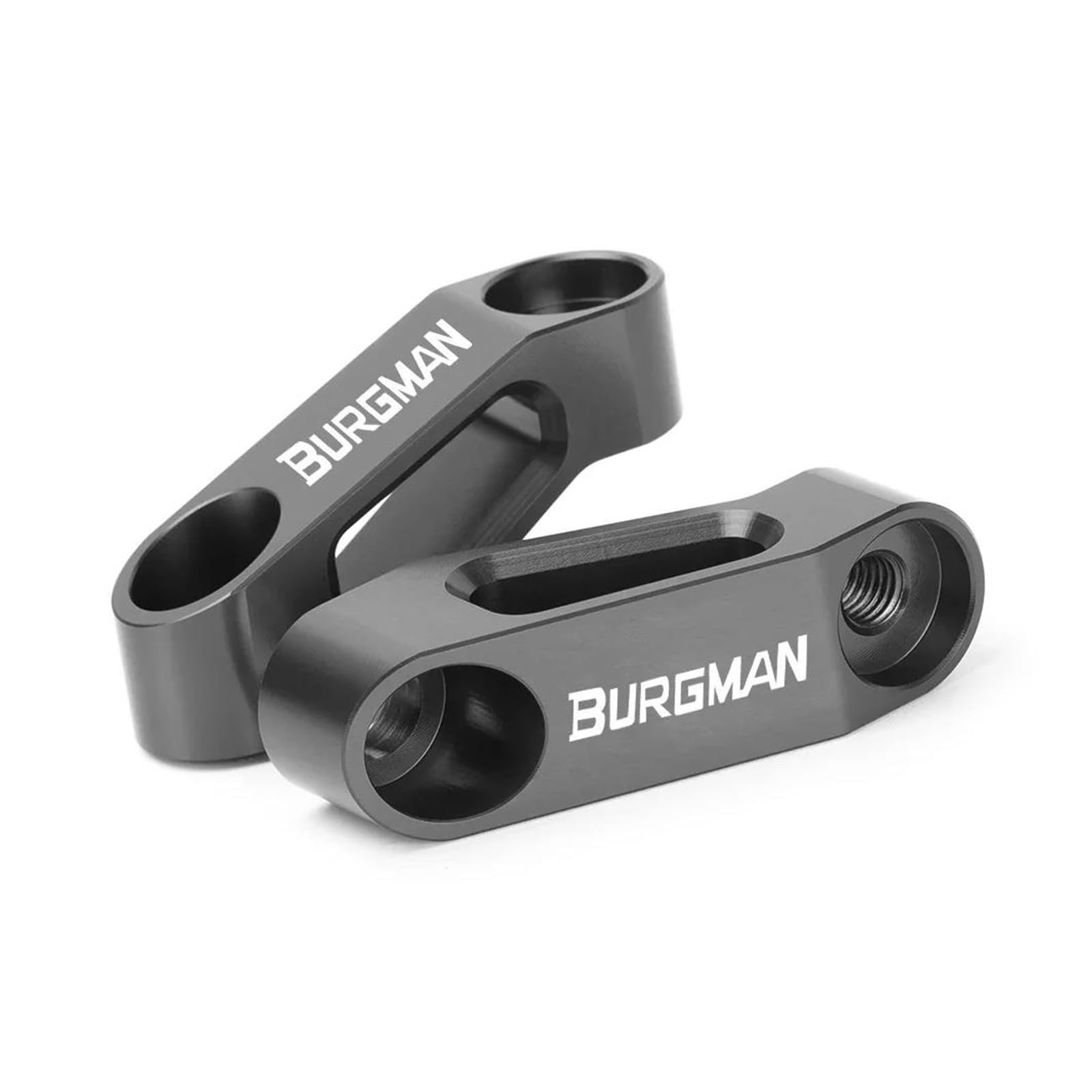 Dla Suzuki Burgman AN 125 200 400 650 Bandit 600 1200 1250 S Adapter PodwyżSzająCy Do Lusterka Wstecznego(Blue2)