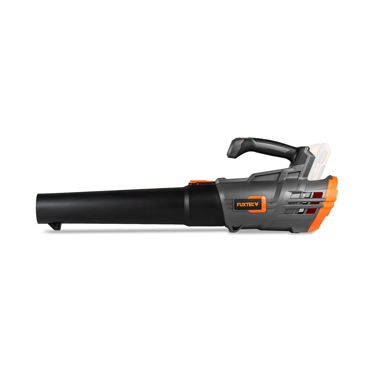 Souffleur de Feuilles sans Fil FUXTEC • FX-E1LB20 • Batterie et Chargeur Non Inclus • Compatible Batterie 20V E1 • Jusqu'à 38 m/s • Vitesse réglable • Léger 2 kg