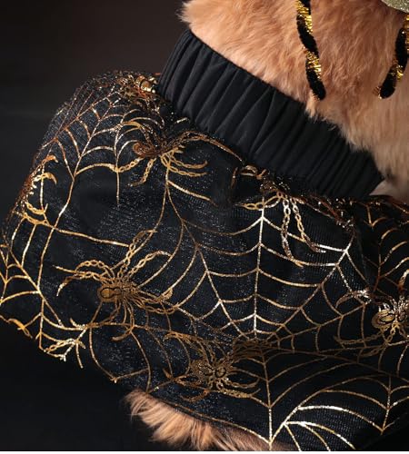 Disfraz Halloween para perro con alas de araña X-Large miniatura 6