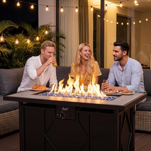 BALI OUTDOORS 42 inch Propane Fire Pit Patio - 5