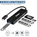 Produktbild Enisina USB C Hub 5 Ports,3 USB 3.0, SD/TF-Kartenleser, Slim & Light for USB C Compatible Devices, Black