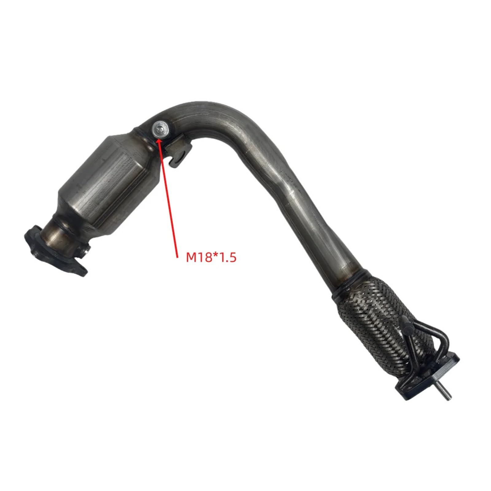 Catalizador Apto para Chevrolet Captiva Sport 2012-2015, Equinox 2015-2017 Apto para GMC Terrain 2.4L Convertidor catalítico delantero