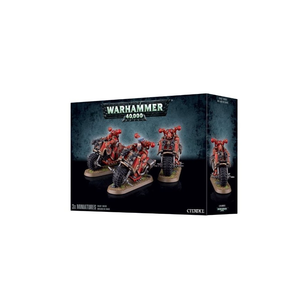 Chaos Space Marines: Chaos Bikers (2014) by Games Workshop