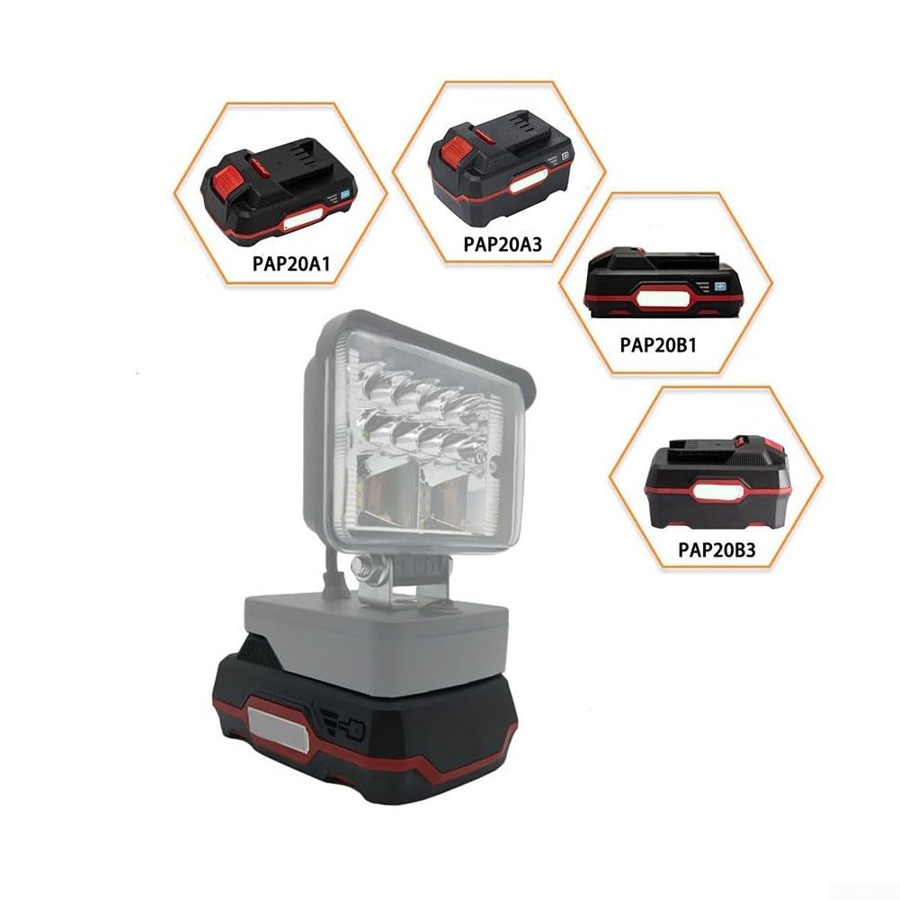Lámpara Taller LED 20V ABS Calor Lámpara Taller LED 20V ABS Calor